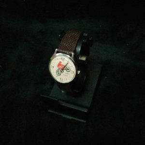 Partially Working Yanka Chaika Mens Watch Moto Motorcycle Wind Up Rare Vintage
